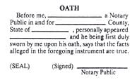 oath